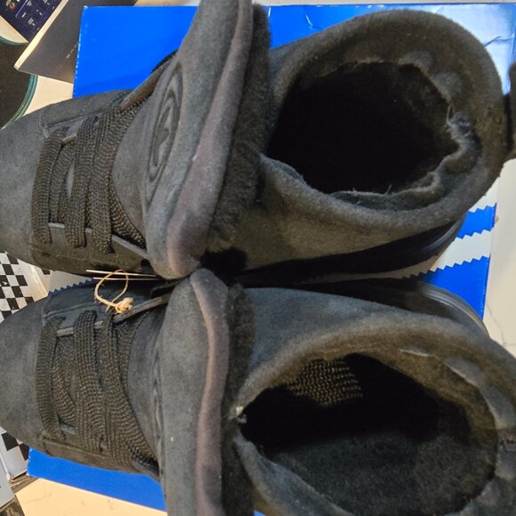adidas Campus 00s Winter Mid Black Suede Boots Shoes Mens Sz 10 JR3737 NEW - Picture 11 of 16